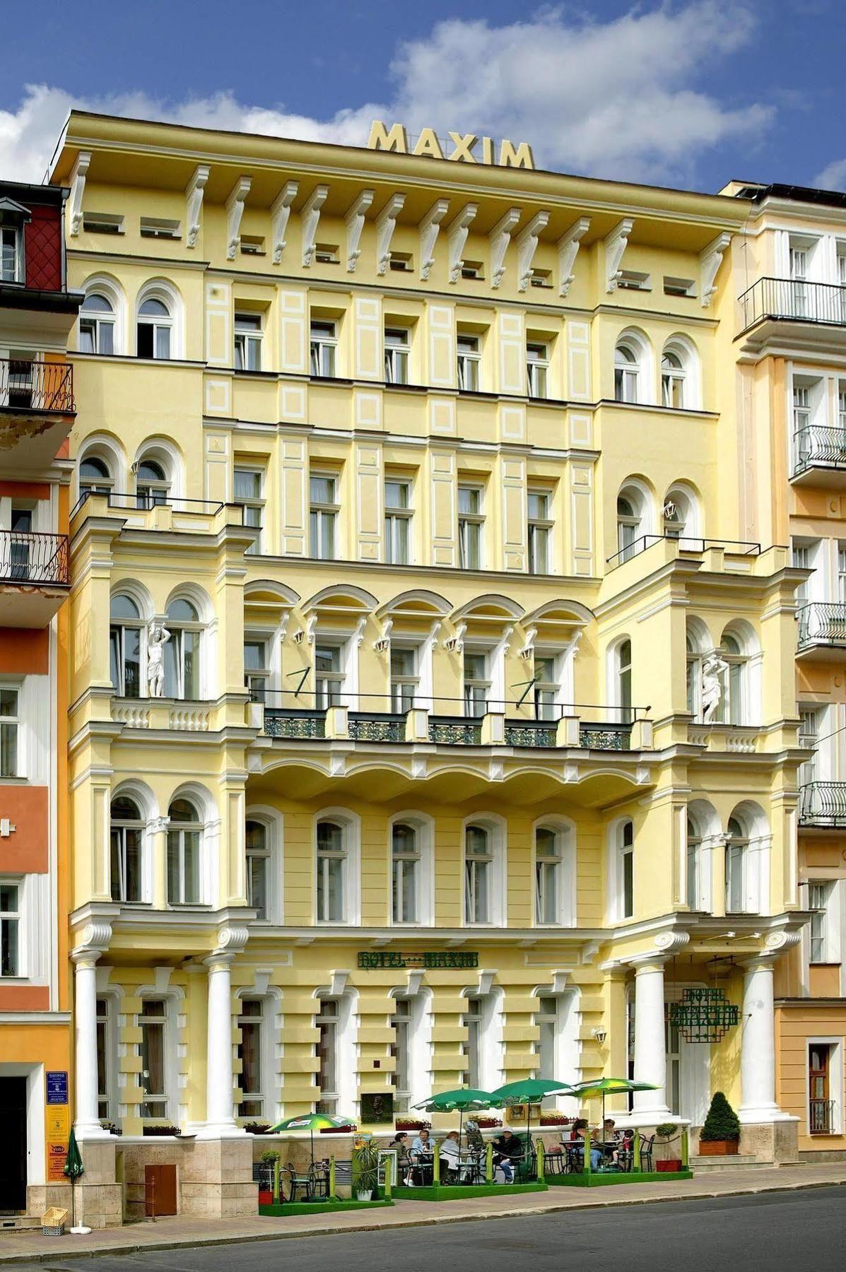 Hotel Maxim Marianske Lazne Exterior foto